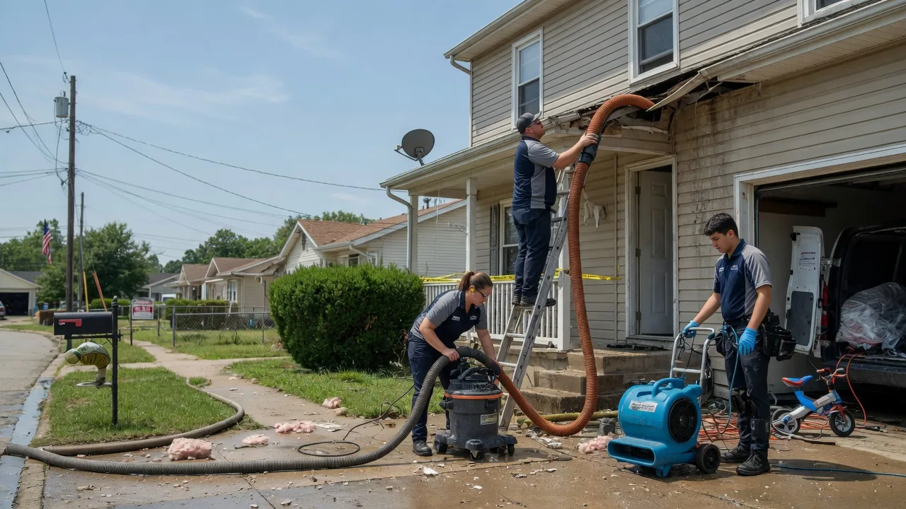 Water Damage Restoration in Dearing, KS near me